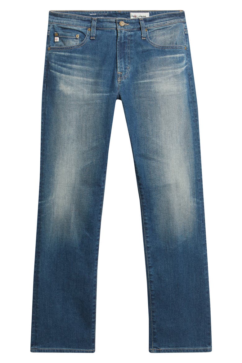 Protégé Straight Leg Jeans (Nordstrom Exclusive), Alternate, color, 10 YEARS DAWNRIDGE