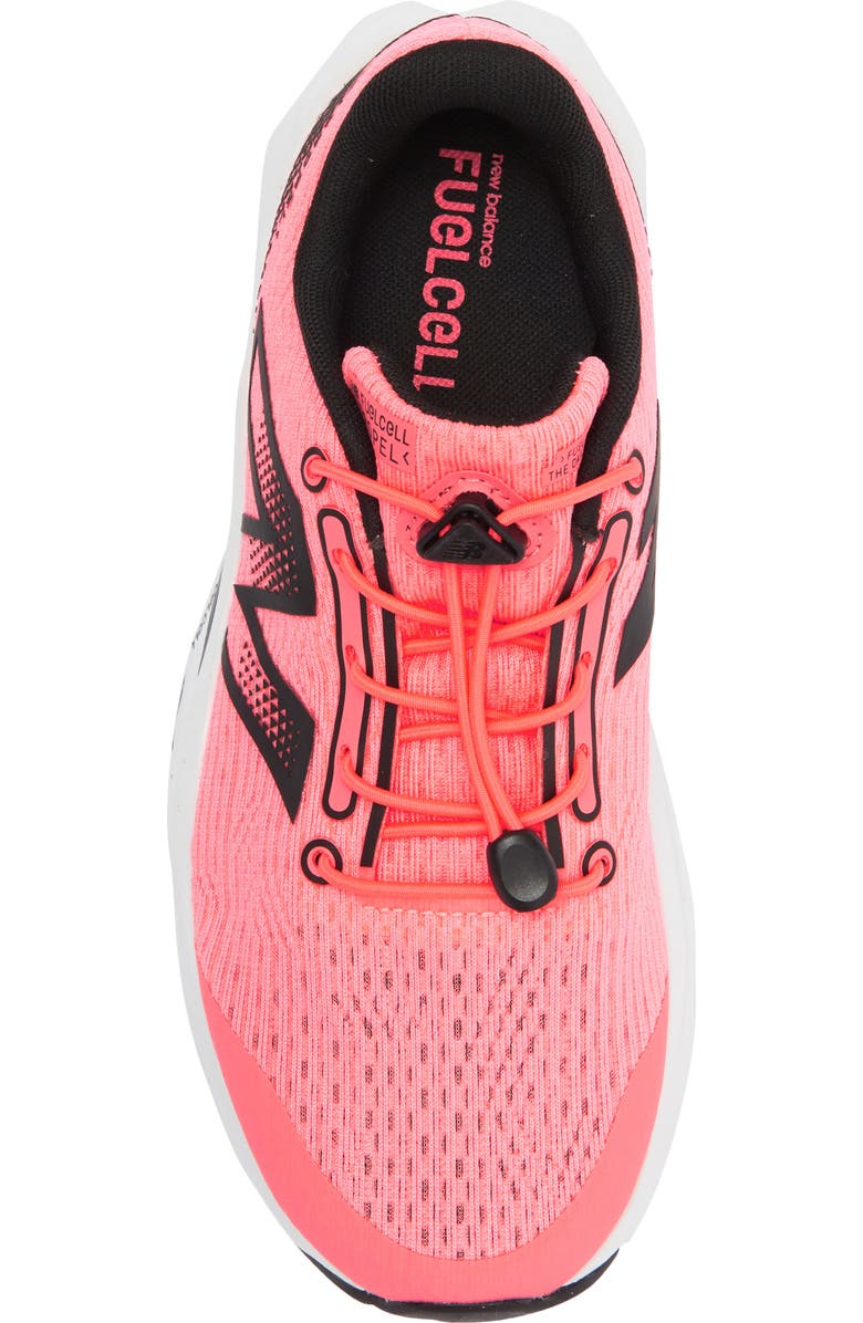 New Balance Kids' FuelCell Propel v5 Running Shoe, Alternate, color, Ultra Pink/ Black