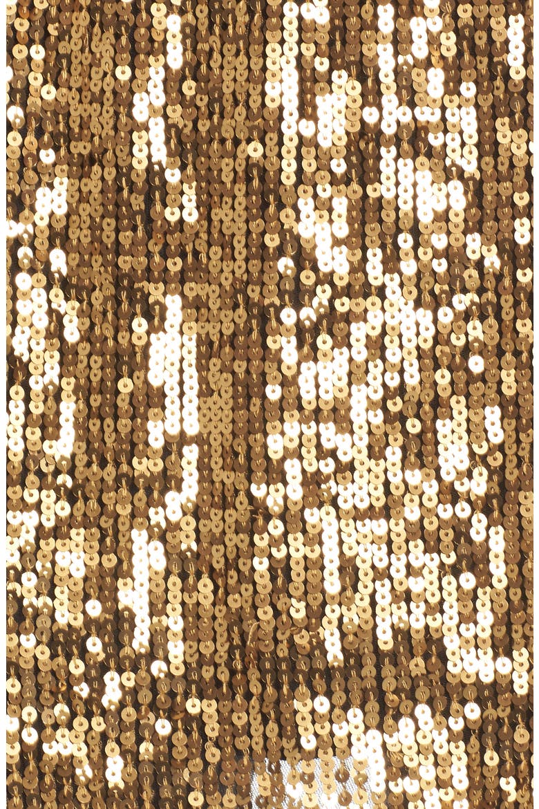 Sequin Miniskirt, Alternate, color, METALLIC GOLD