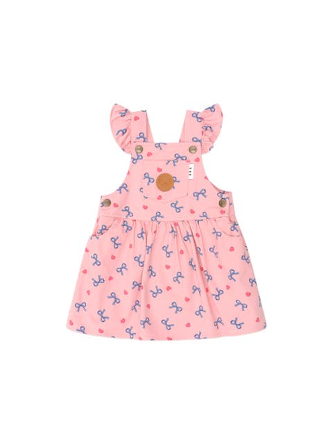 Hearts And Bows Pinafore (Toddler, Little Kid, Big Kid)