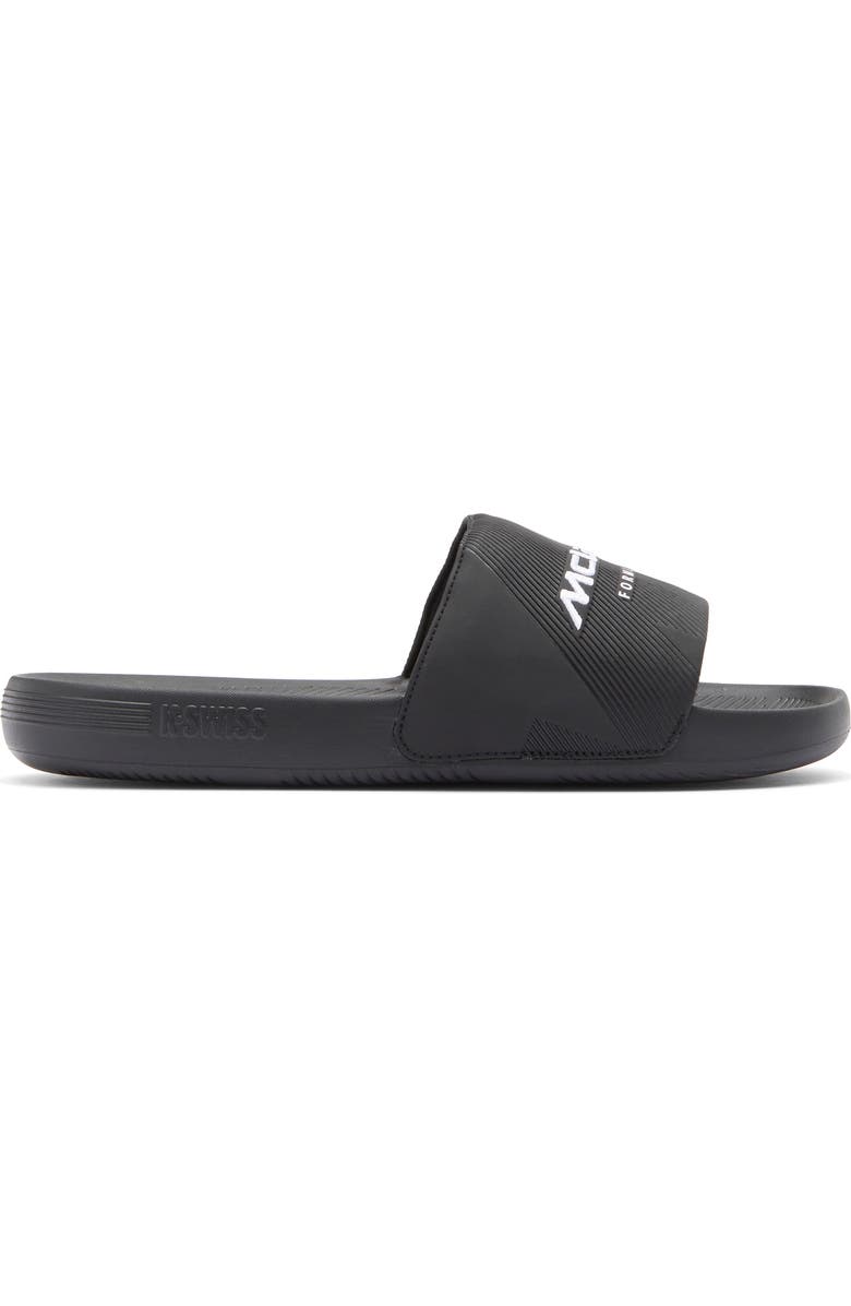 K-Swiss x McLaren Slide Sandal, Alternate, color, Black