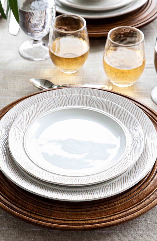 Juliska Blenheim Oak Whitewash Dessert/salad Plate In White