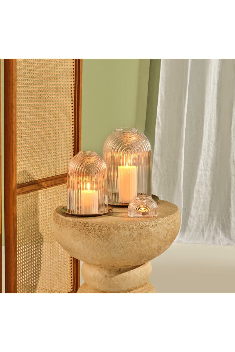 Ilo Tealight Holder, Alternate, color, Clear