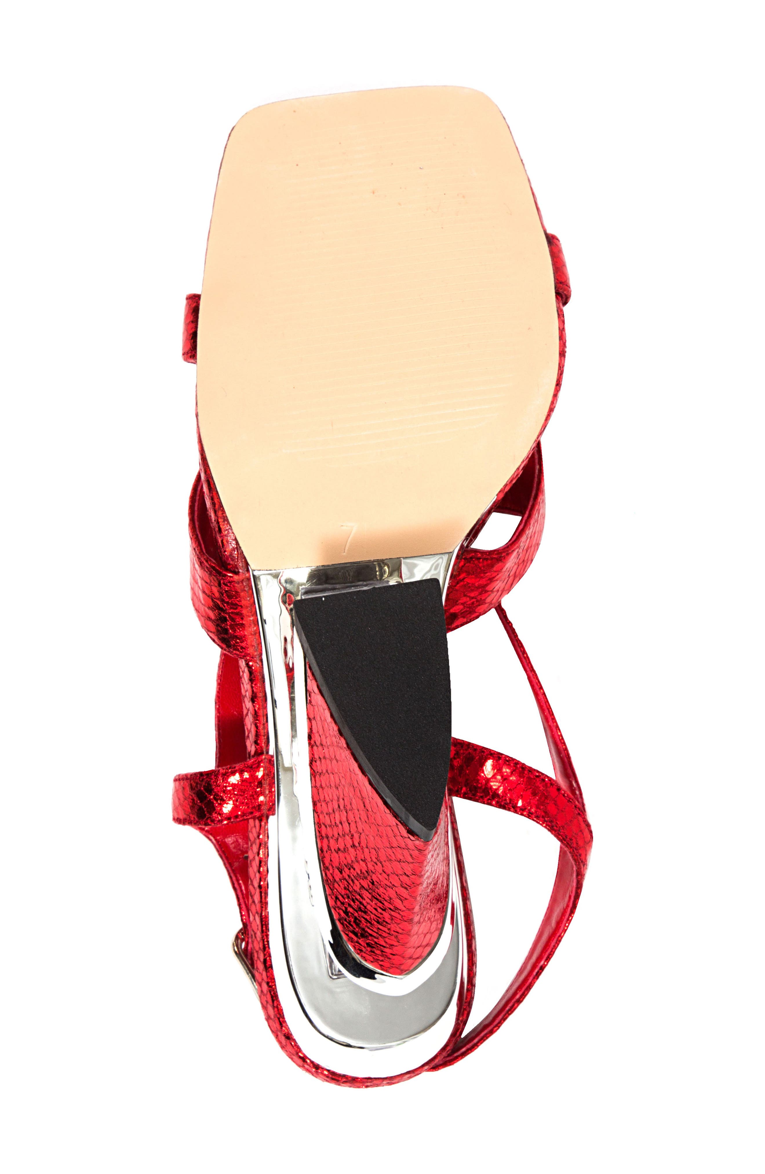 NINETY UNION Vienna Slingback Sandal, Alternate, color, Red