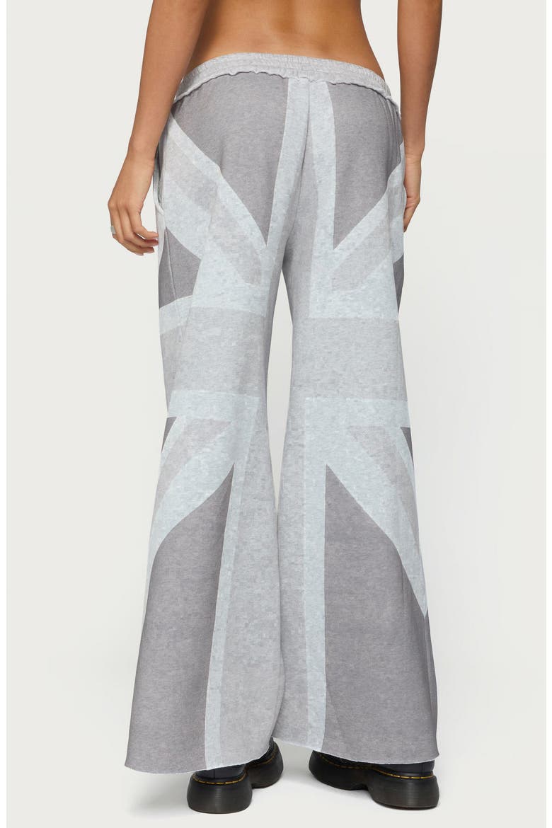 London Rush Wide Leg Sweatpants, Alternate, color, GRAY-MELANGE