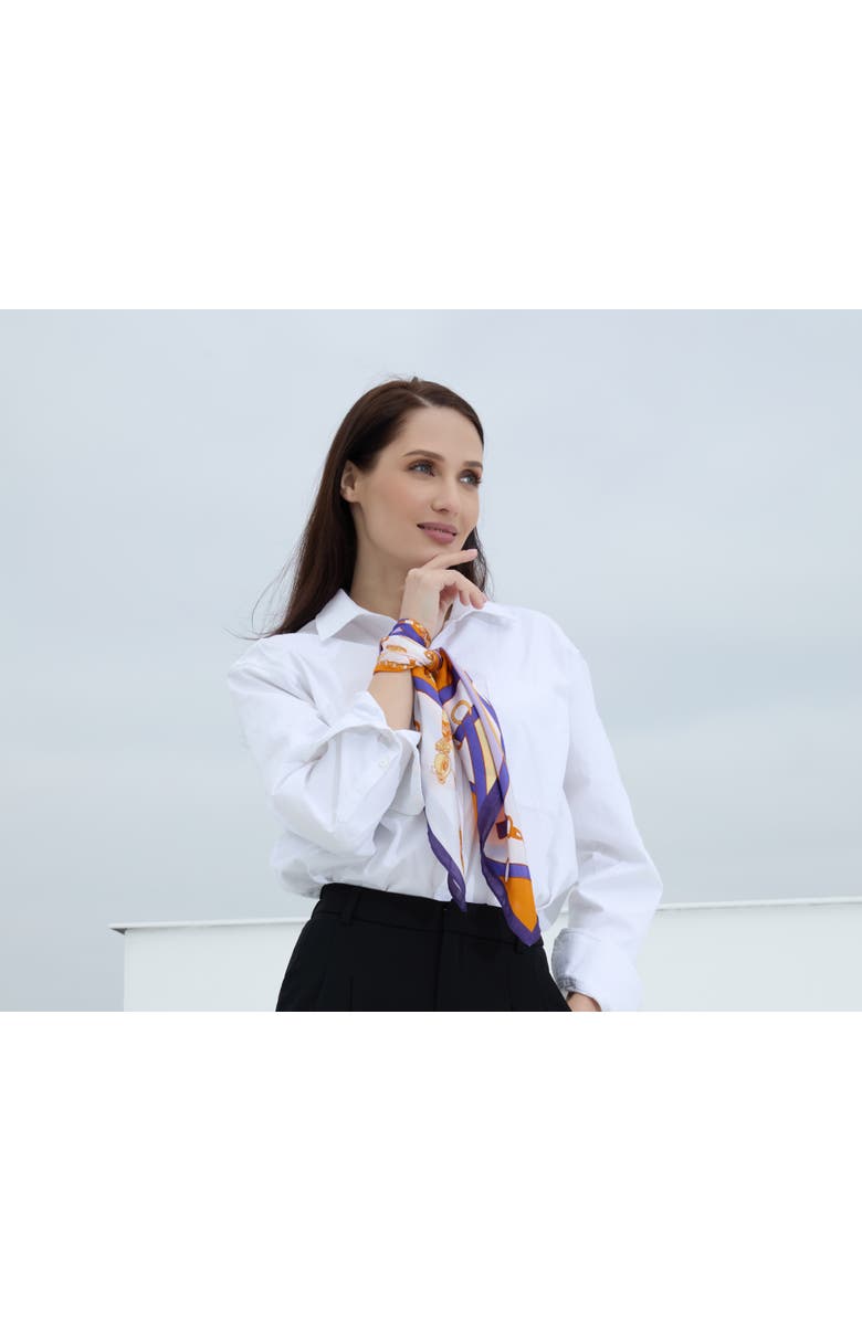 Youzey The Céline Scarf, Alternate, color, Multi-Color