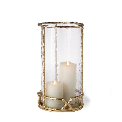 Napa Home & Garden Baldwin 16in Hurricane In Gold