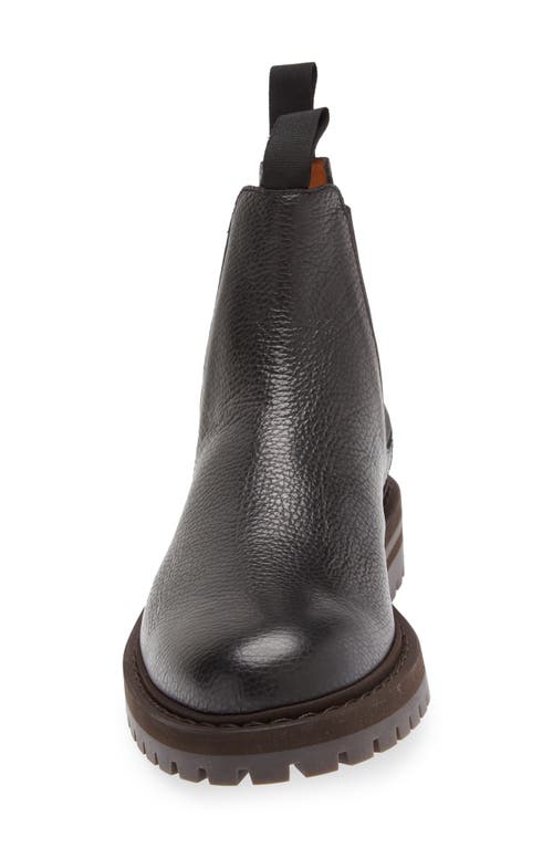 Common Projects Ridged Leather Chelsea Boots