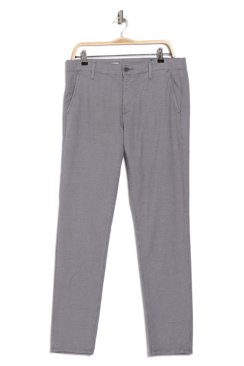 Jamison Grid Print Slim Fit Pants, Alternate, color, FLORENCE FOG