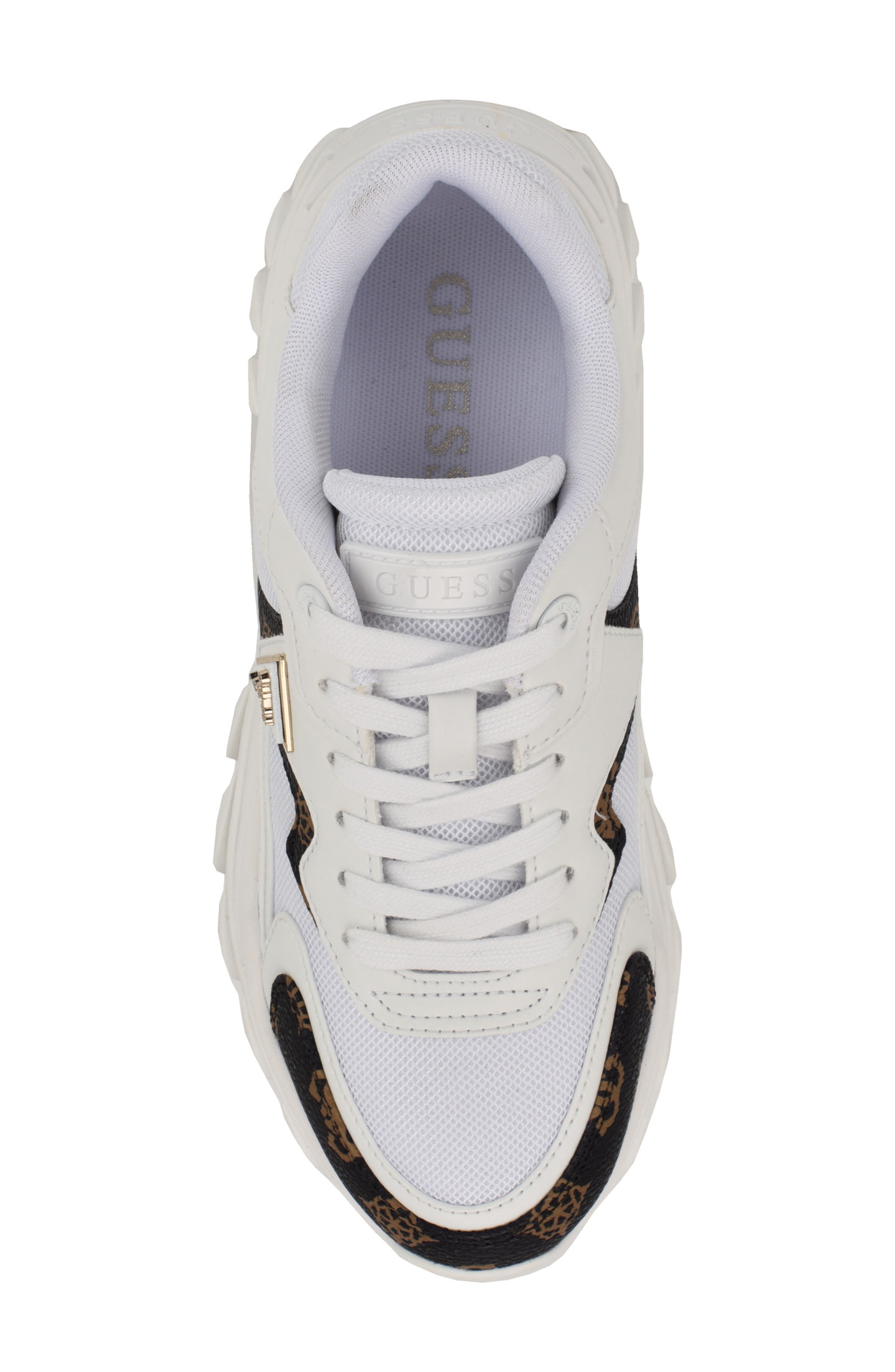 GUESS Nowah Sneaker, Alternate, color, White