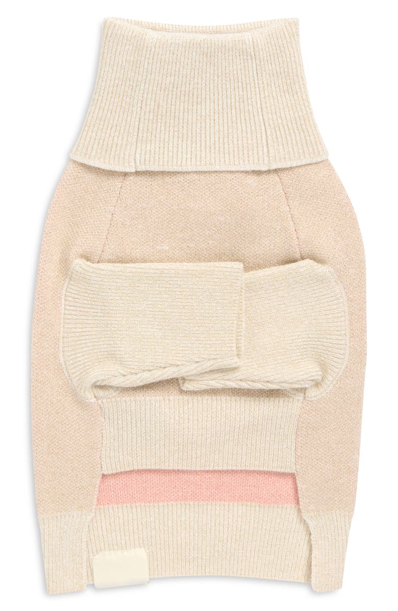 maxbone x Hollywood Jumper Dog Sweater, Alternate, color, Cream