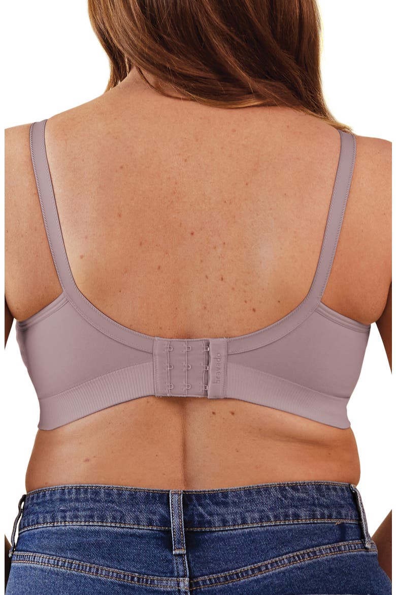 Body Silk Sheer Seamless Maternity/Nursing Bra, Alternate, color, DAWN