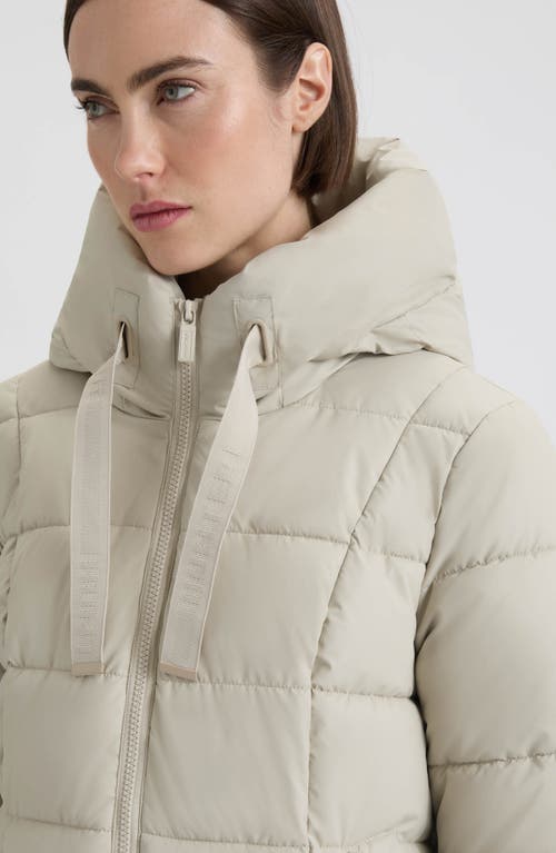 Hunter Ireland Water Repellent Faux Shearling Lined Puffer Jacket In Multi