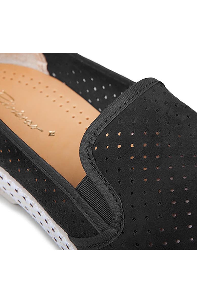 Rivieras Suede Slip-On Loafer, Alternate, color, Black