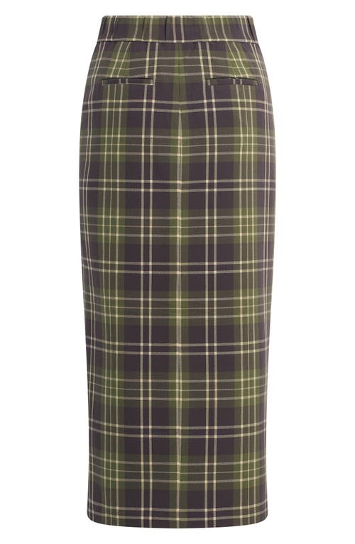 Favorite Daughter The Meyer Plaid Midi Skirt In Multi