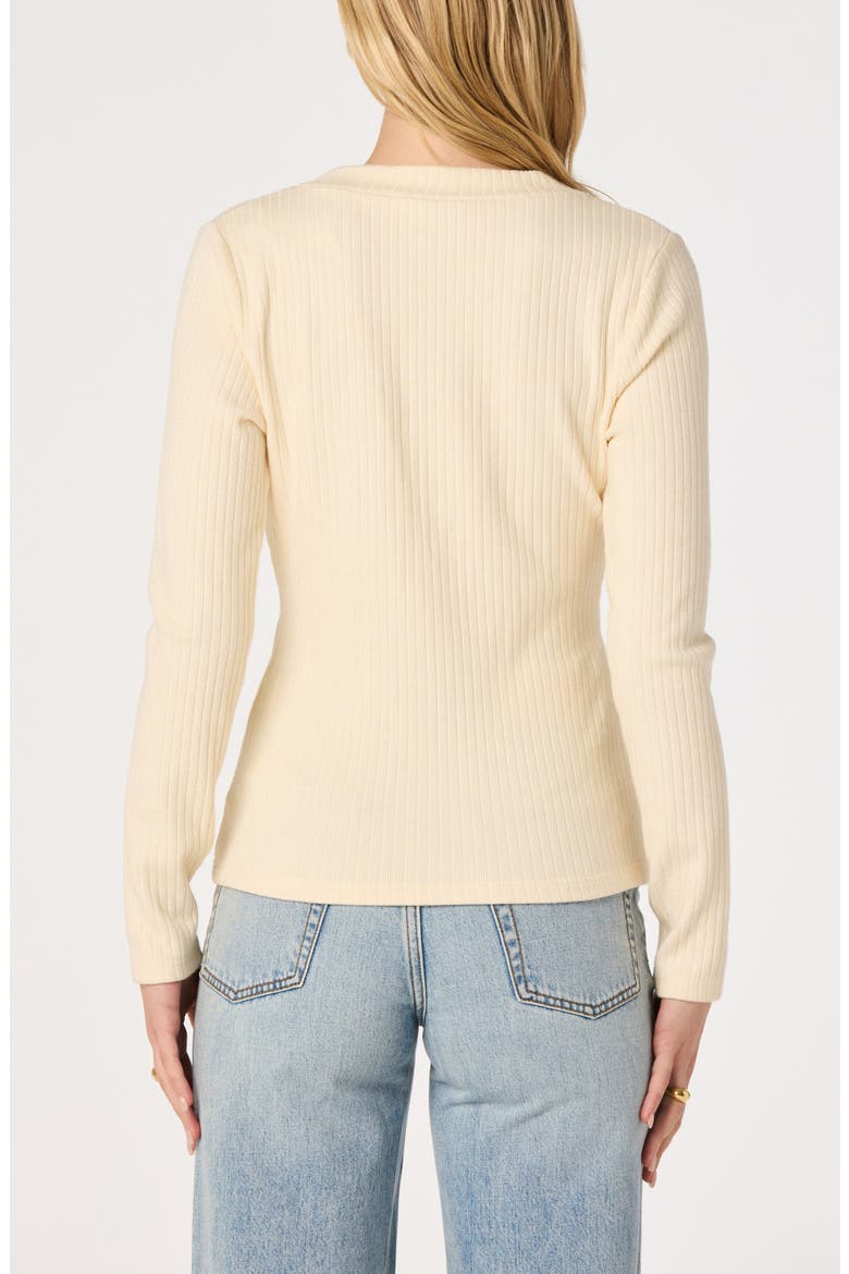 McKenzie V-Neck Cardigan, Alternate, color, CREAM