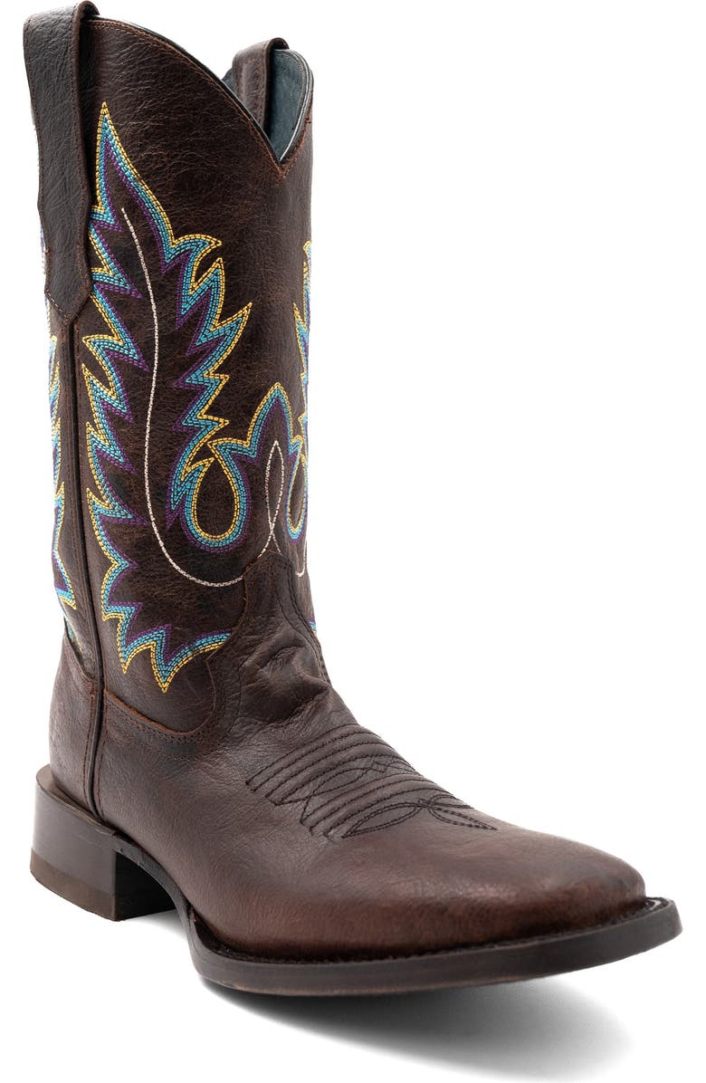 Ferrini Men's Chase Western Boot, Main, color, Chocolate