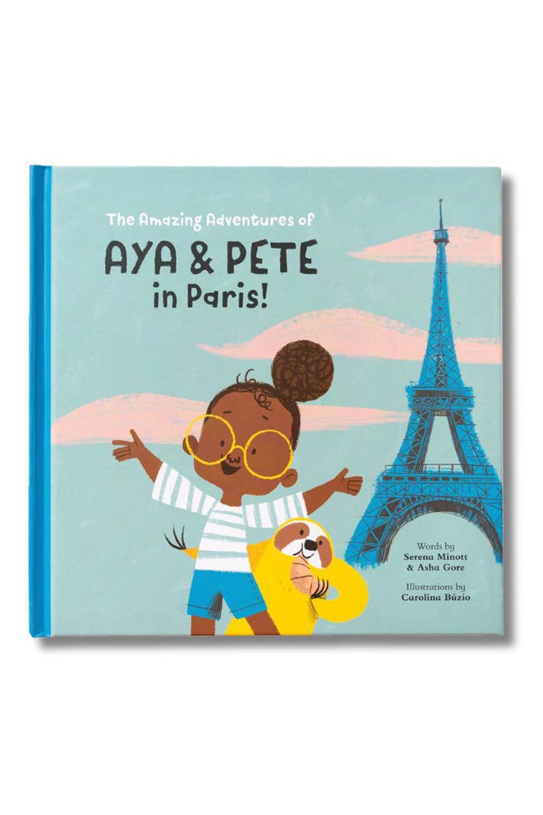 'The Adventures of Aya & Pete in Paris!' Book & Plush Pete Set, Alternate, color, NONE