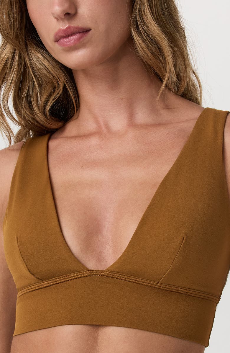 Vuori AllTheFeels<sup>™</sup> Triangle Bra, Alternate, color, Rum