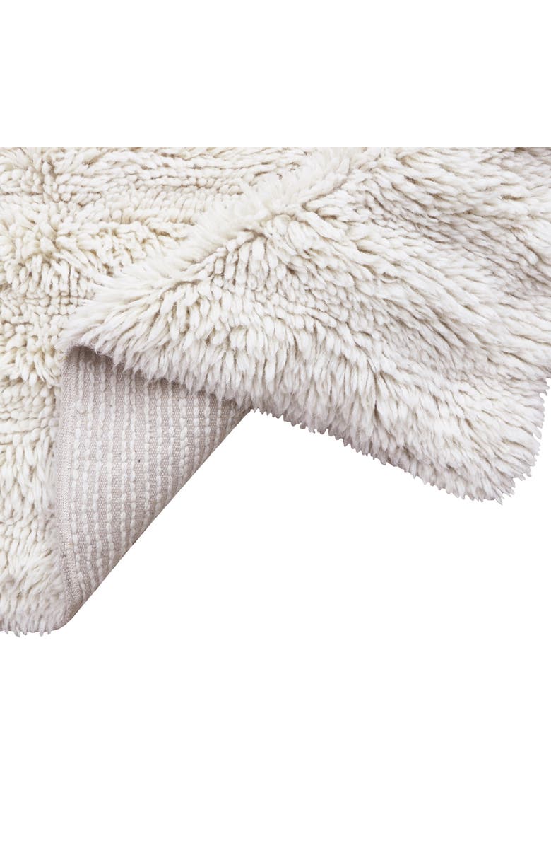 Lorena Canals Woolable rug Dunes - Sheep White, Alternate, color, Sheep White