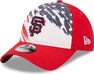 New Era Men's New Era Red San Francisco Giants 2022 4th of July 9TWENTY Adjustable Hat