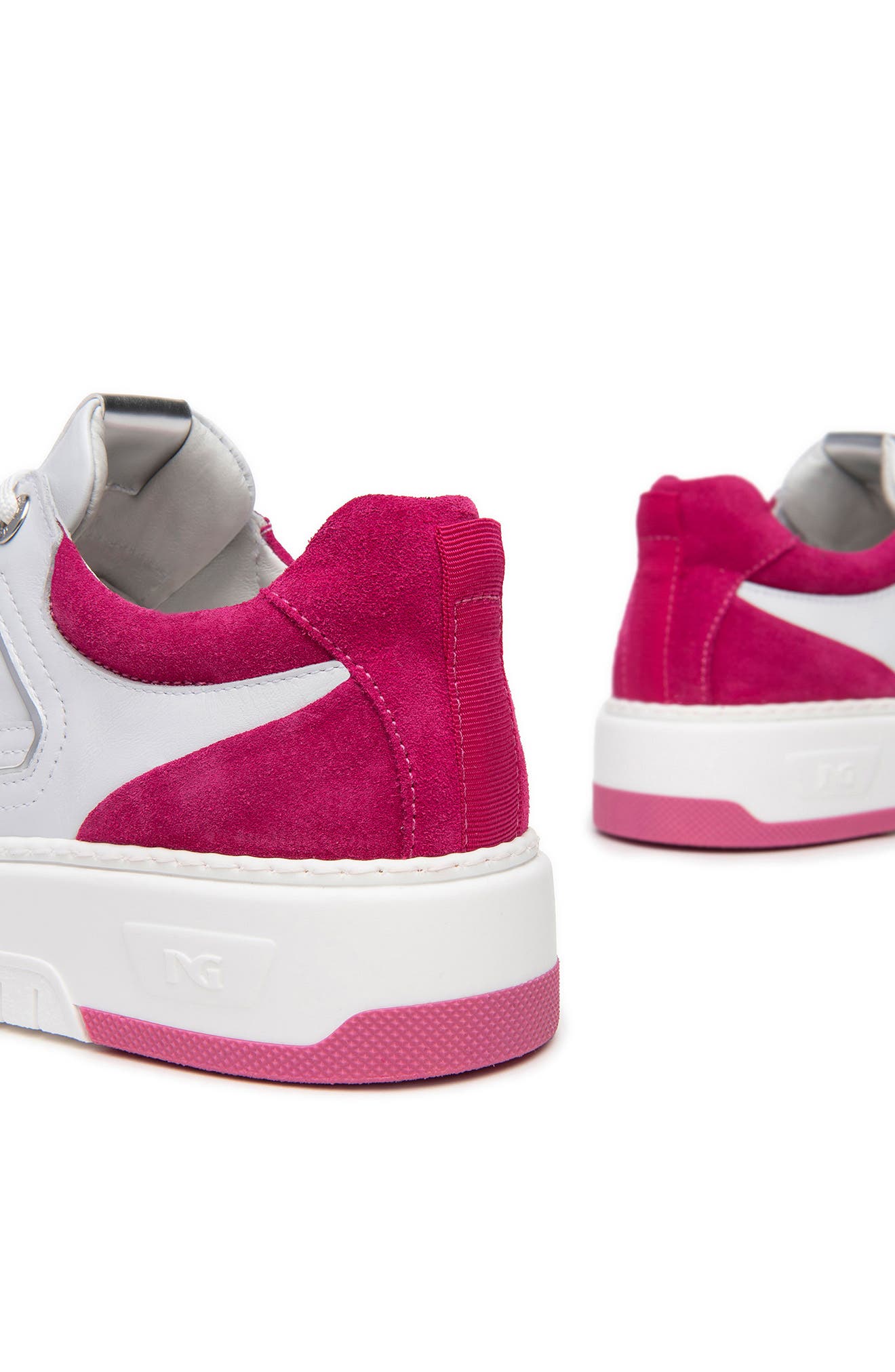 Clean Retro Sneaker, Alternate, color, PINK