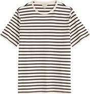 Seasalt Cornwall Seven Seas Sailor Striped Organic Cotton T-Shirt
