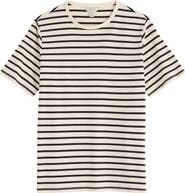 Seasalt Cornwall Seven Seas Sailor Striped Organic Cotton T-Shirt