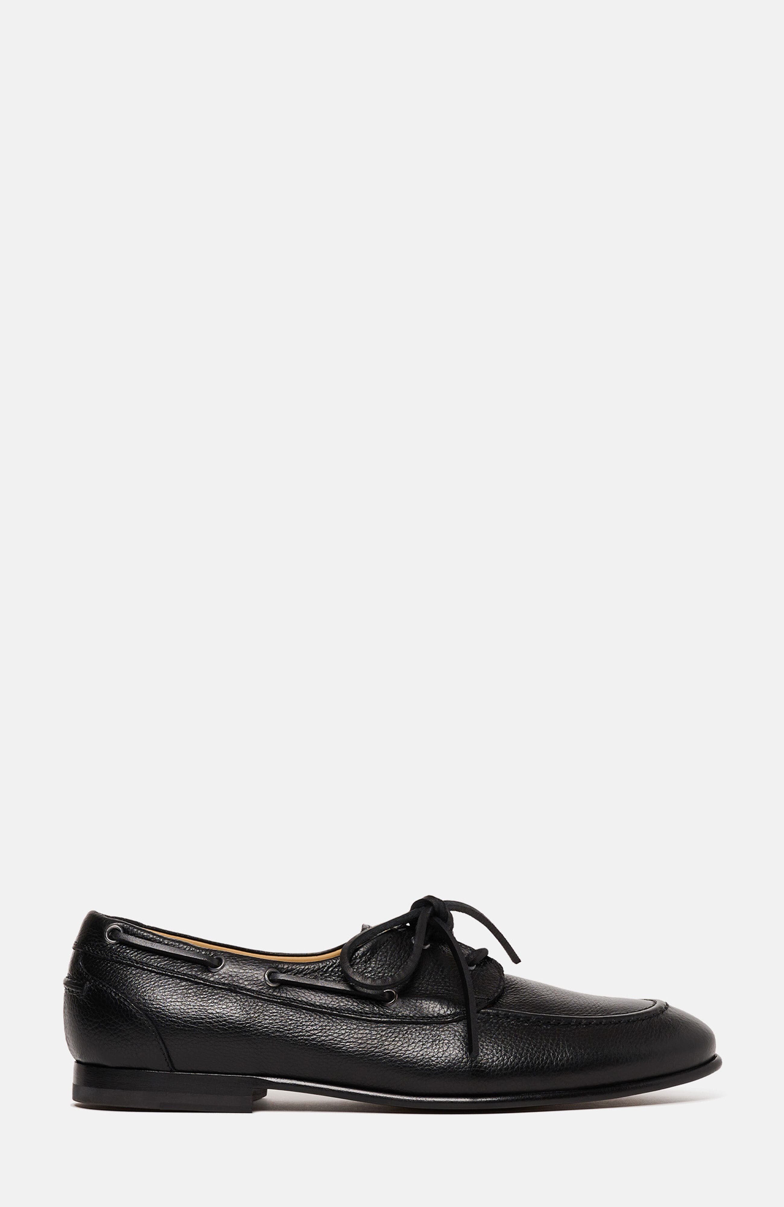 SCAROSSO Ginevro Loafers, Alternate, color, Black - Calf