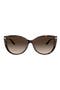 57mm Gradient Cat Eye Sunglasses