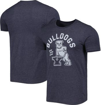 ☆YALE☆ BULLDOGS BOWWOW TSHIRT NAVY YEM1SS335BNA HOMEFIELD Men's Homefield Heather Navy Yale Bulldogs Bow Wow