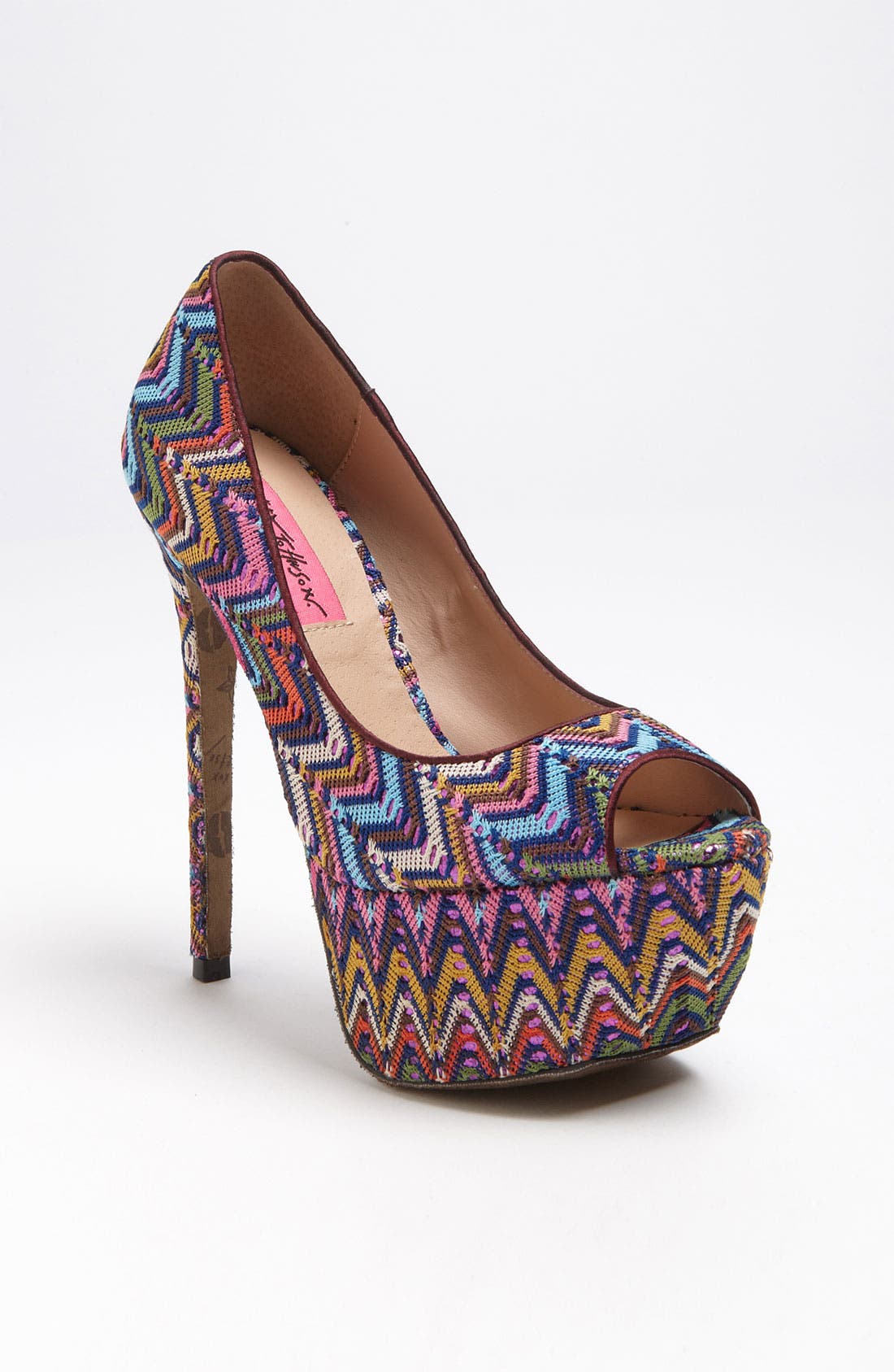 Betsey Johnson 'Barrdot' Pump, Main, color, 