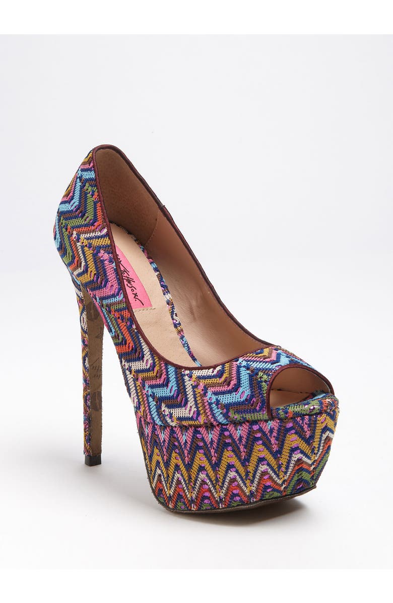 Betsey Johnson 'Barrdot' Pump, Main, color,