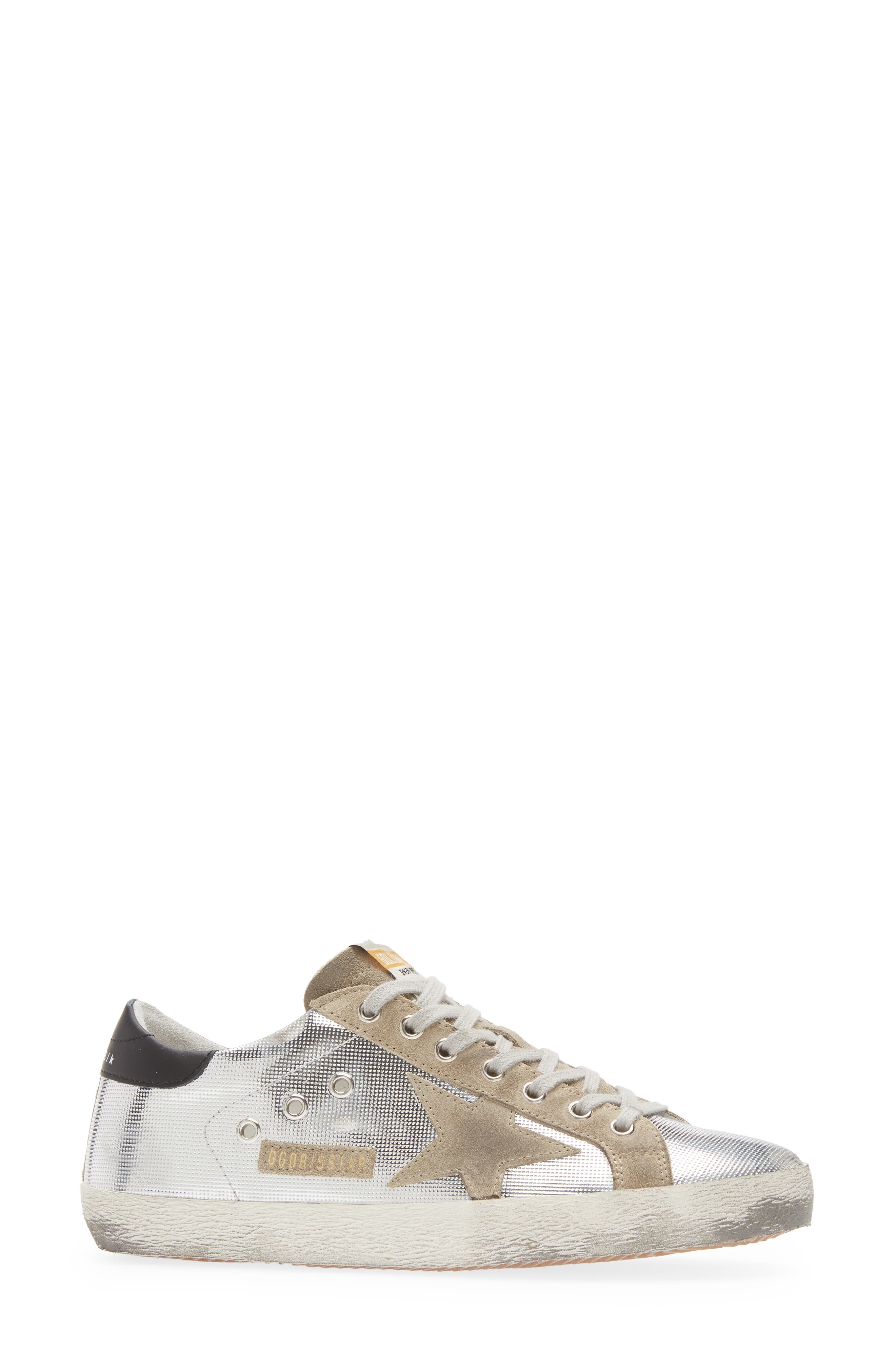 Golden Goose Super-Star Laminated Sneaker, Alternate, color, 