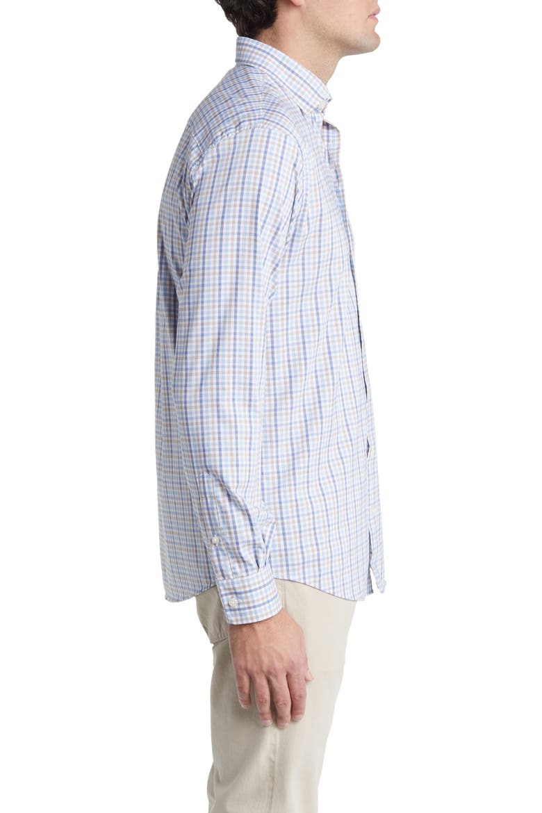 Cary PREP-FORMANCE Check Button-Up Shirt, Alternate, color, OCEANSIDE