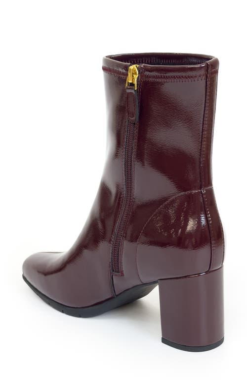 Aerosoles Miley Heeled Boot In Burgundy