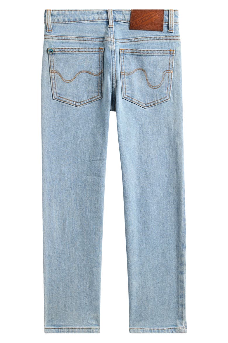 Kids' Running Dog Graphic Jeans, Alternate, color, FRESH AIR