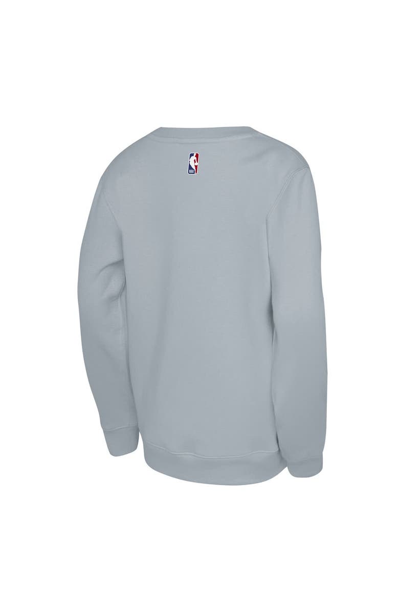 Jordan Brand Youth Jordan Brand Silver San Antonio Spurs Courtside Statement Edition Sweatshirt, Alternate, color, Silver