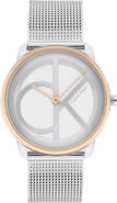 Calvin Klein Mesh Strap Watch, 35mm