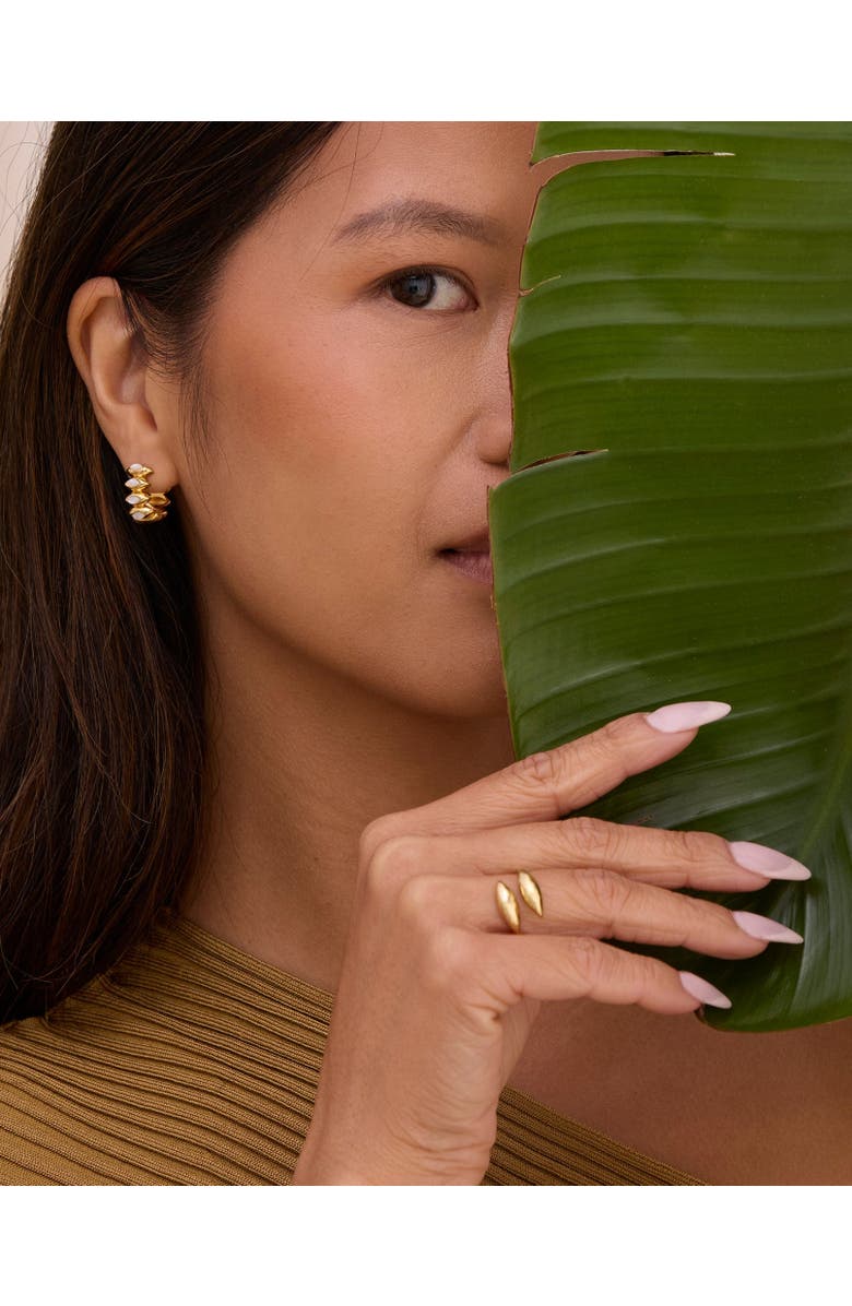 Sara Patino Orchid Open Ring, Alternate, color, Gold