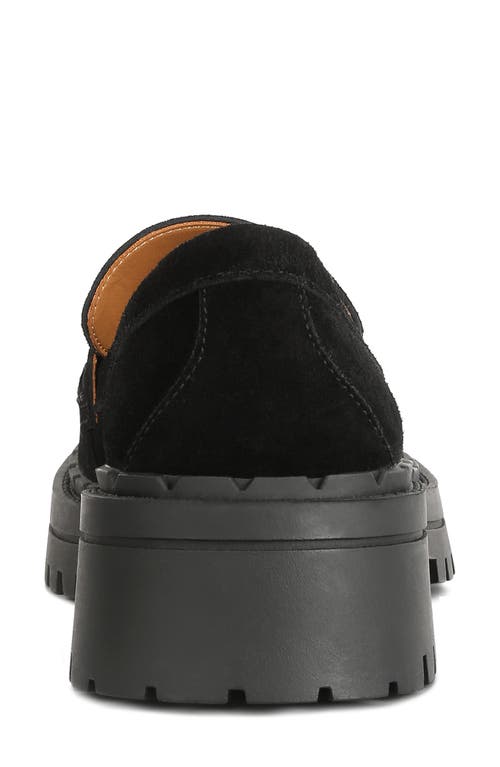 Rag & Co Honora Lug Sole Loafer In Black