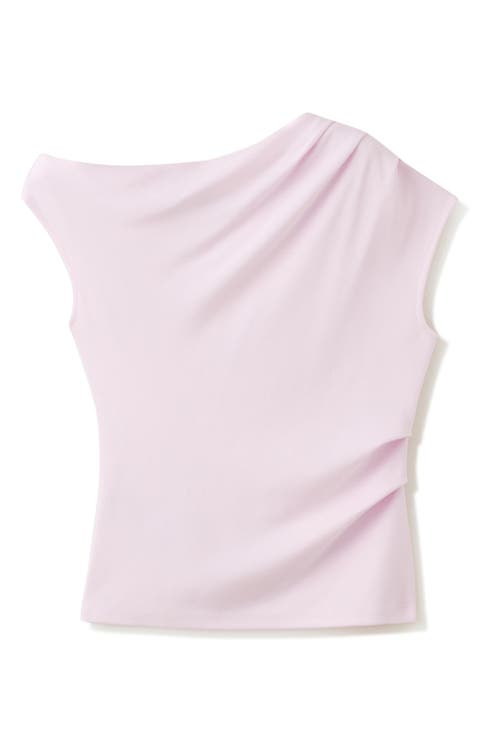 Ruched One-Shoulder Top