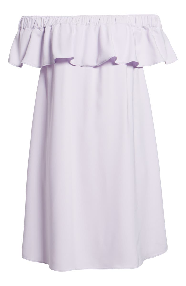 Chelsea28 Off the Shoulder Crepe Dress, Alternate, color, 