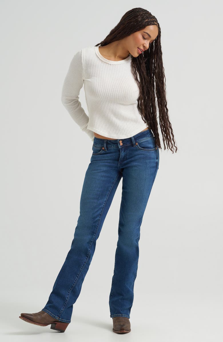 Wrangler Low Rise Bootcut Jeans, Alternate, color, Canyon Creast