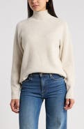 NORDSTROM RACK Raglan Sleeve Mock Neck Sweater