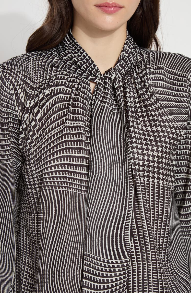 Lysse Janis Scarf Neck Top, Alternate, color,