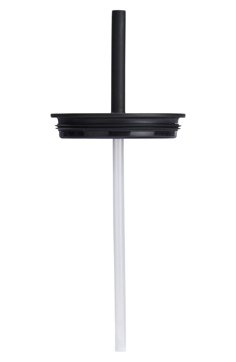 Hydro Flask Large Press-In Straw Lid, Main, color, Black