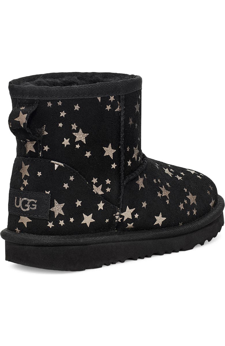 UGG<sup>®</sup> Kids' Classic Mini II Star Boot, Alternate, color,