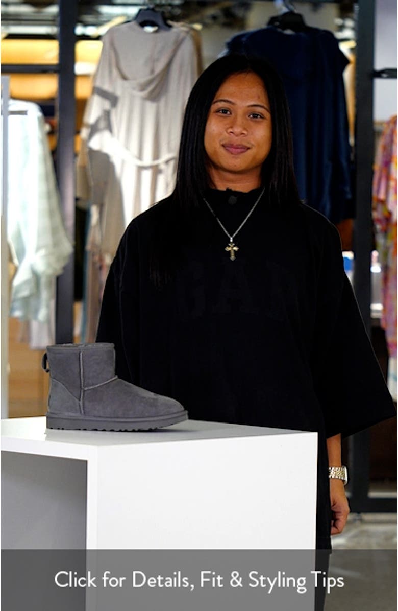 UGG Classic Mini II Genuine Shearling Lined Boot, sales video thumbnail