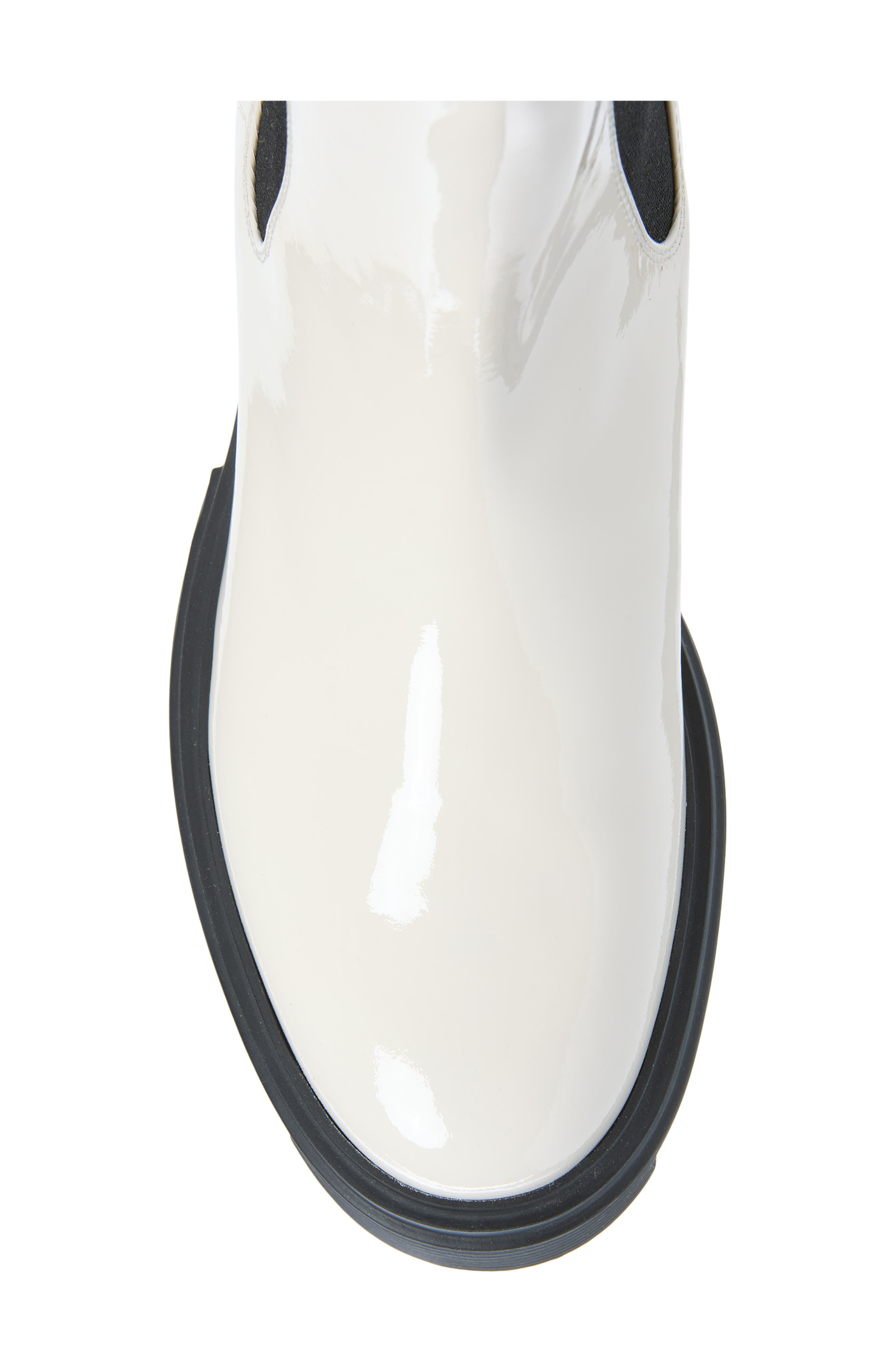 Soho Leather Chelsea Bootie, Alternate, color, CREAM